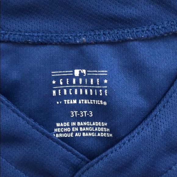 Toddler Size 3T Dodger Jersey and T-Shirt - Picture 2 of 5